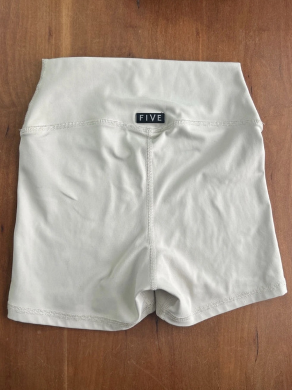 FIVE Dancewear Booty Short in  Cream sz S